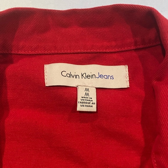 Calvin Klein Jean jacket size medium - Picture 3 of 7